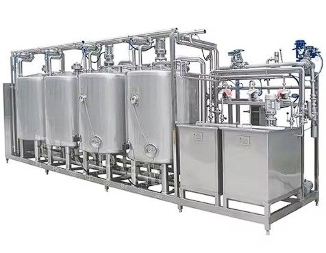 Automatisches CIP-Reinigungssystem Waschmaschine aus Edelstahl