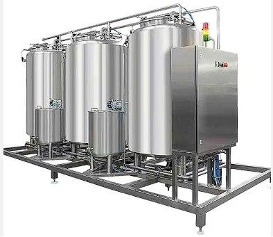 CIP-Reinigungssystem für Schieberückhaltungsanlagen bei CBD-Extraktion und Ethanolscheidung