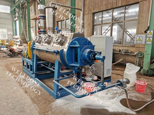 Thermoöl-Heizung SUS304 Scheiben-Vakuum-Paddeltrockner