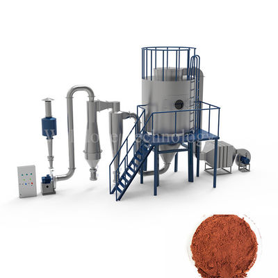 Automatisierung Sprühtrocknungsmaschine mit hochwertigem Aloe-Vera-Saft-Reinigungsmittel-Pulver zur Herstellung von sprühtrocknetem Instantkaffee