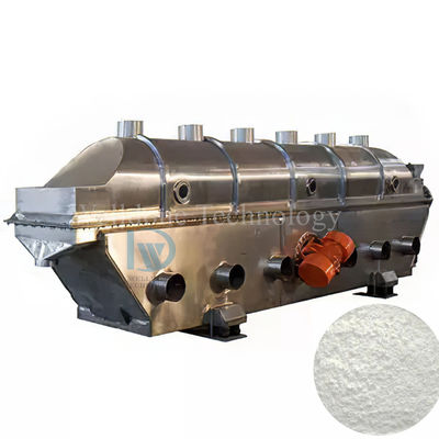 Energieeinsparende, hocheffiziente statische Flüssigkeitsbett-Trockner/Twin-Shaft-Blatt-Fluidizationsbett-Nahrungsmittelmischer-Reaktor zum Verkauf