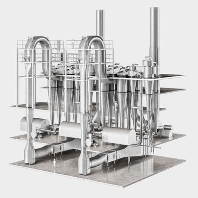 XSG-Serie Blitzdampftrockner Hochstandard-Edelstahl-Spin-Blitztrockner für Calciumcarbonat