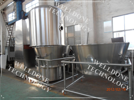 SUS304 Industrielle Fbd Flüssigkeitsbett Trocknermaschine Explosionsbeständigkeit 50 / 60Hz