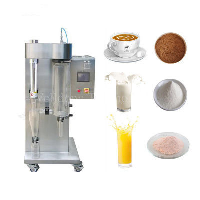 Lab Spray Trockner Zwiebelpulver Herstellungsmaschine Zentrifugal Tomatenpulver Spray Trocknungsmaschine