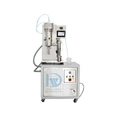 Lab Small SD-51 Inertschleife Sprühtrocknungsmaschine mit 30~300℃ Temperaturregelung, 1 kg/h Verdampfungskapazität und 220V-480V Spannung