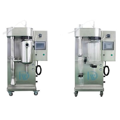 Niedertemperatur-Vakuumsprühtrockner mit einer Lufteinlasstemperatur von 30°C bis 300°C und einer Verdunstungskapazität von 1 kg/h für den Laborgebrauch