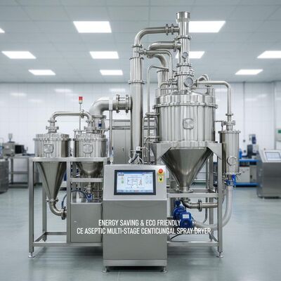 Energiesparender und umweltfreundlicher CE-aseptischer mehrstufiger Zentrifugal-Sprühtrockner