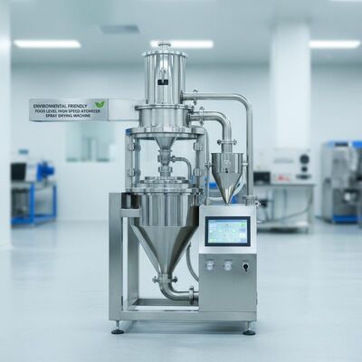 Umweltfreundliche und lebensmitteltaugliche Hochgeschwindigkeits-Zerstäuber-Sprühtrocknungsmaschine