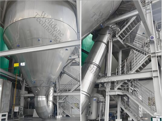 Energiesparende und hocheffiziente Mikroalgen-Harnstoff-Formaldehydharz-Sprühtrocknungsmaschine