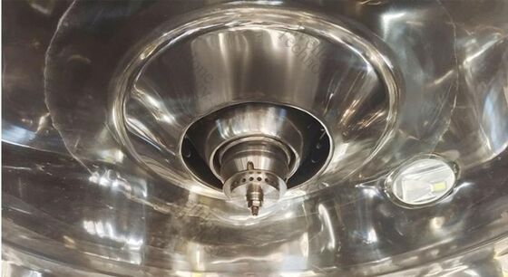 Lebensmittelechter SUS316L-Sprühtrockner mit zwei Flüssigkeitsdüsen und 70 % Trocknungseffizienz für Milch- und Eipulver