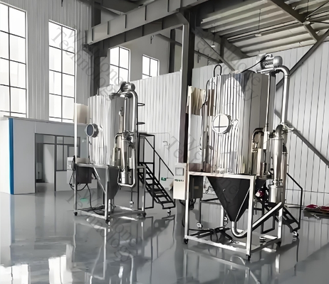 Maßgeschneiderte hocheffiziente Sprühtrocknungsmaschine SUS304 für Protein-Whey-Wäschepulver