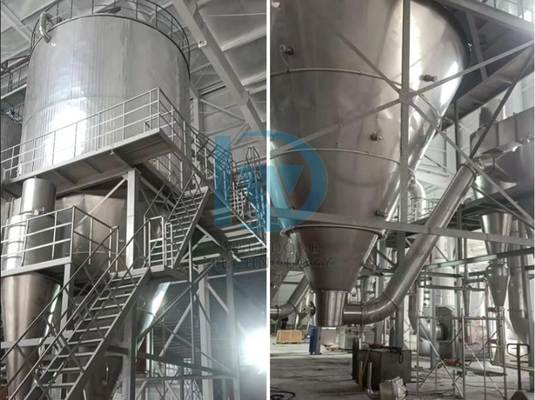 In einer kostengünstigen und hocheffizienten SUS316L-Sprühtrocknungsmaschine für die Kaffeepulverproduktion