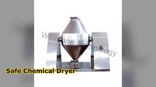 Sicherer chemischer Pulver-Vakuumtrockner SUS304