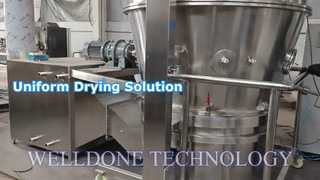 Wirbelschichttrockner der Serie GFG 500